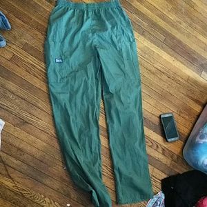 Olive Green Work Scrubs